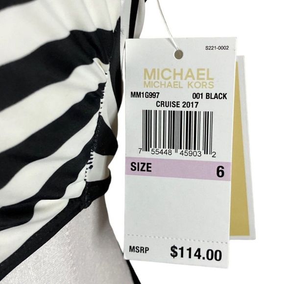 Michael Michael Kors “Cruise” Bathing Suit Swim Summer Beach Pool Designer NWT 6 - Picture 6 of 10